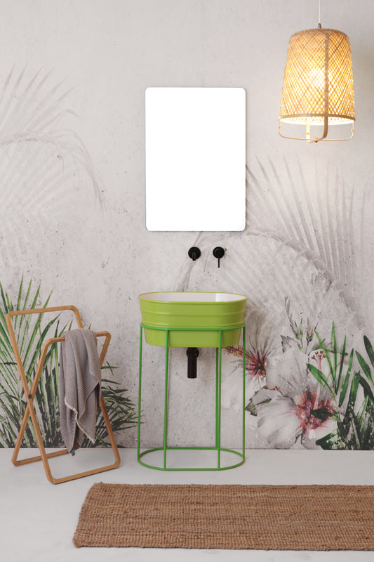 ZUSAMMENSETZUNG VON WANNE UND STRUKTUR GREEN IMPULSE