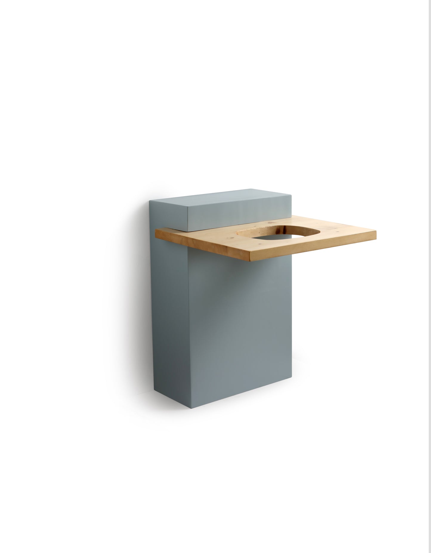 WOODEN CABINET WITH DRIPPER SHELF