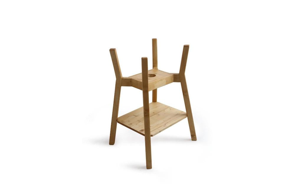 HIGH FLOOR WOODEN TUB FRAME