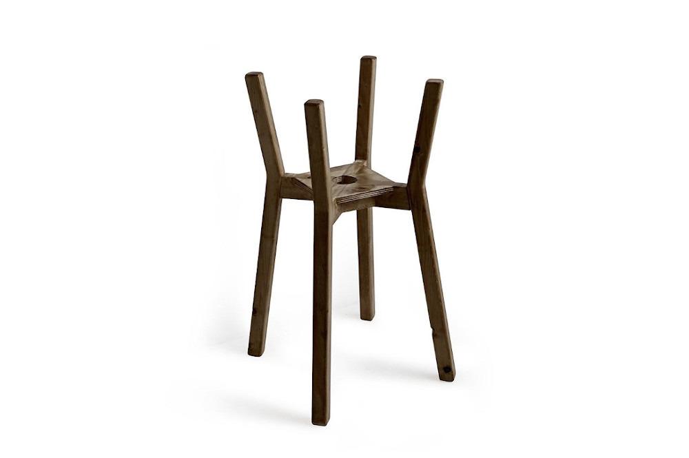 HOCHBODENSTRUKTUR AUS HOLZ BACILE MIDI