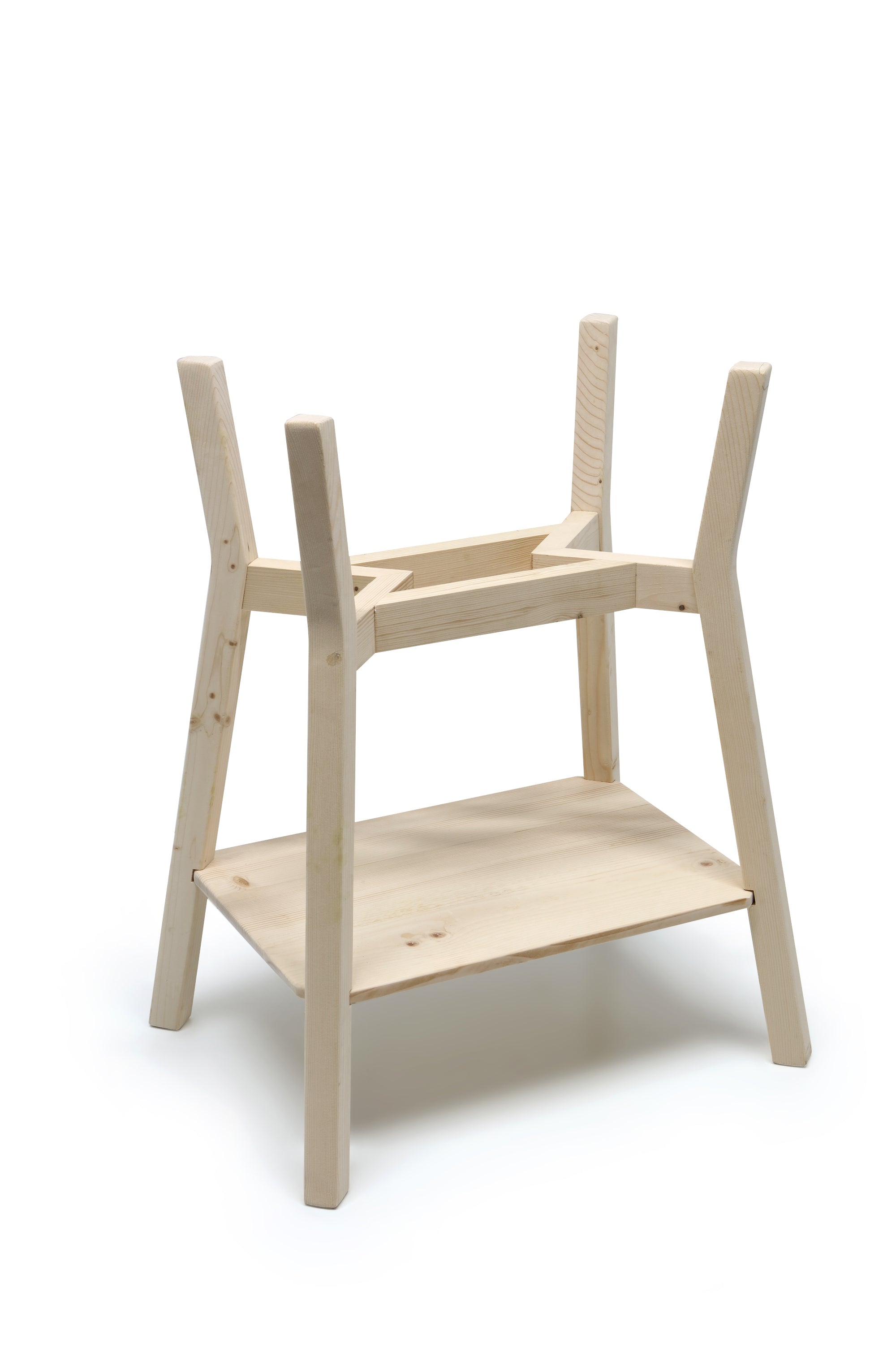 Struttura da terra alta in legno Tinozza