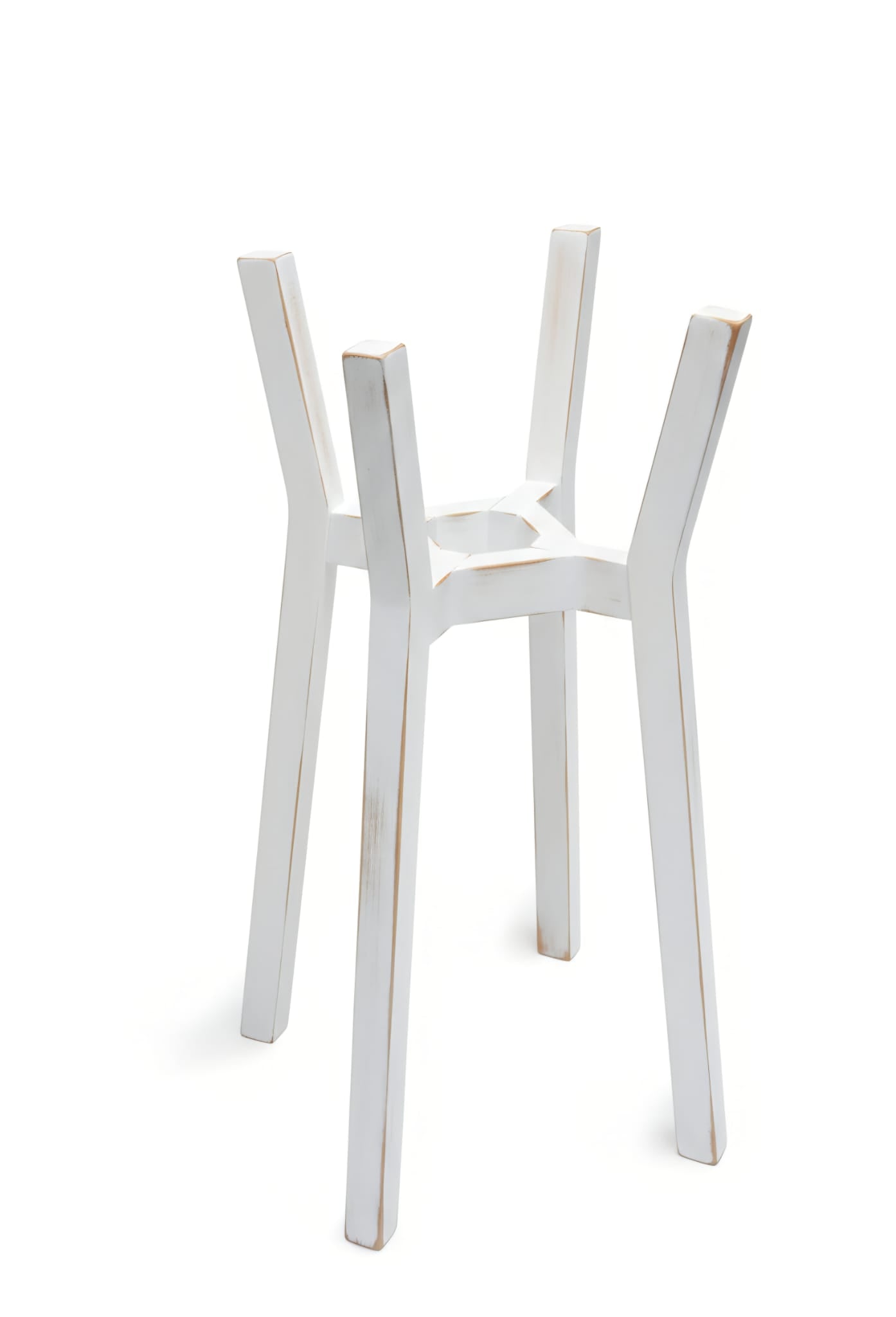 Struttura da terra alta in legno Bacile Cubo