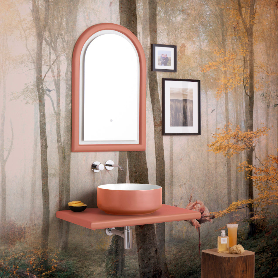 Specchiera retroilluminata