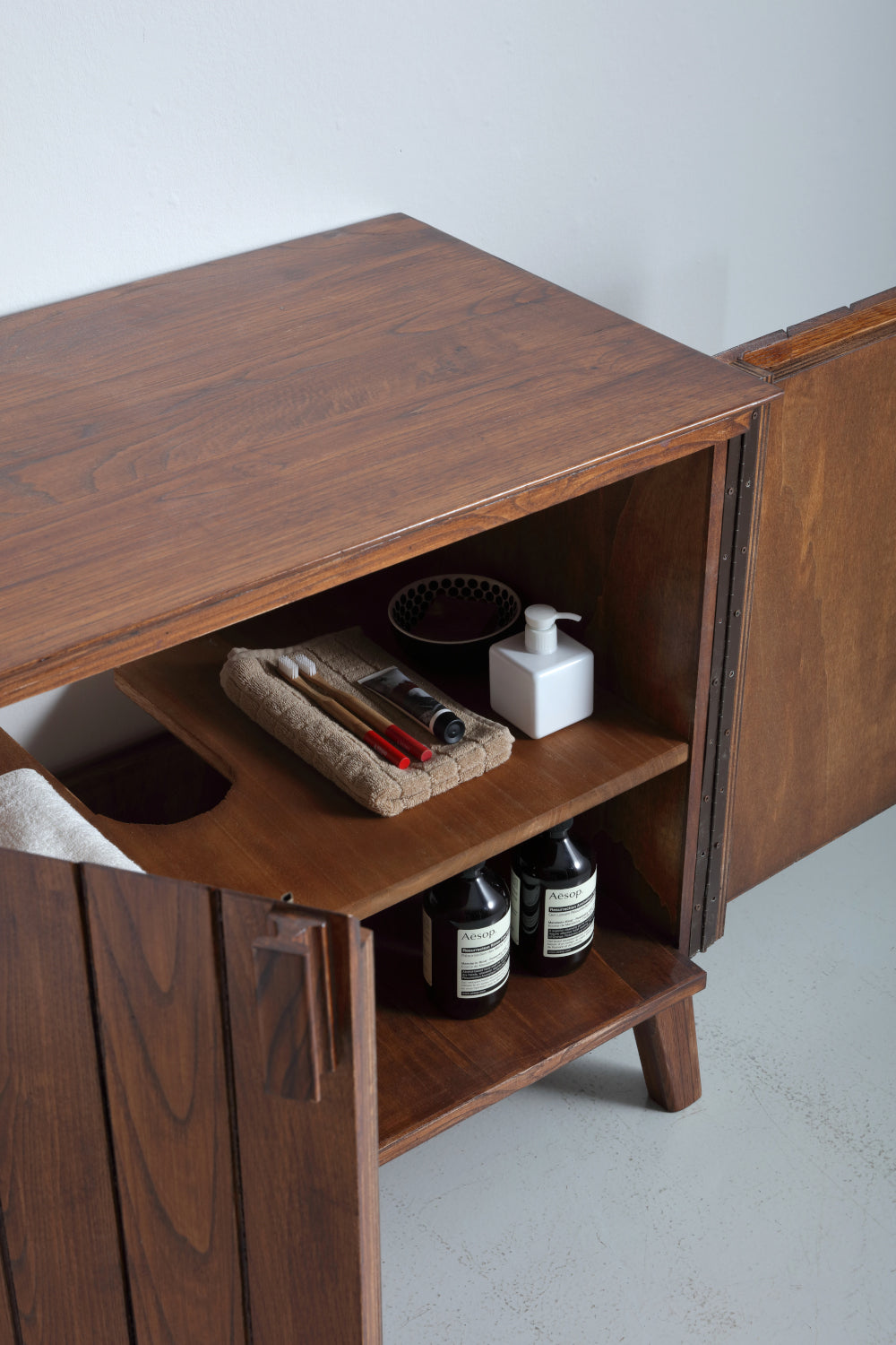 Mobile portalavabo in legno Sinfonia