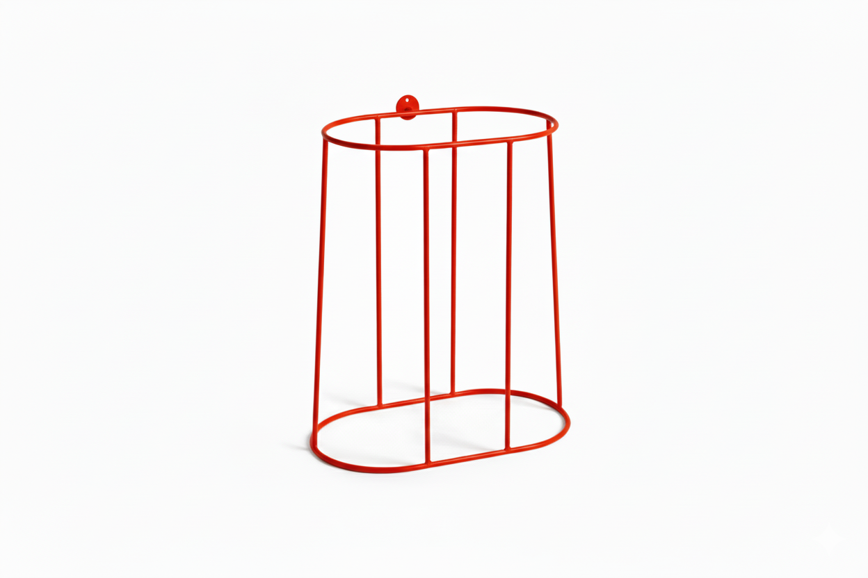 Struttura da terra alta in metallo Tinozza