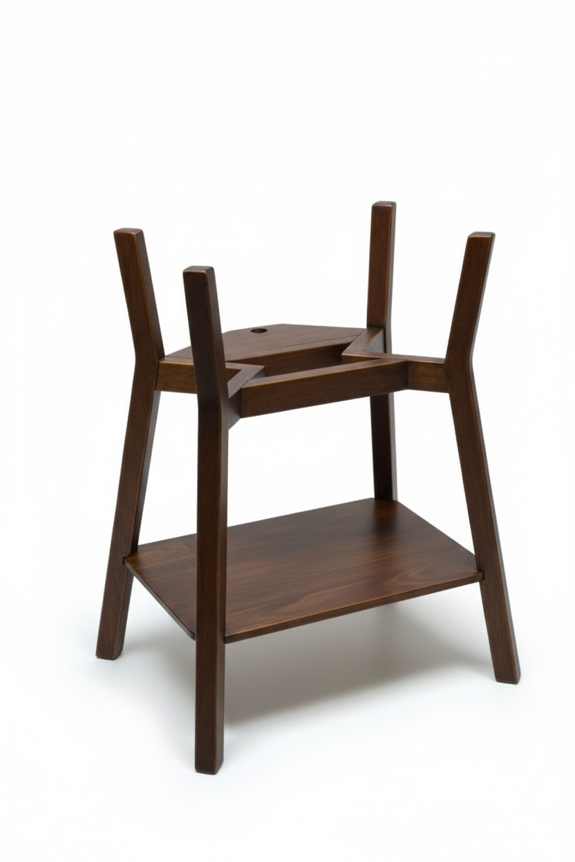 Struttura da terra alta in legno Tinozza