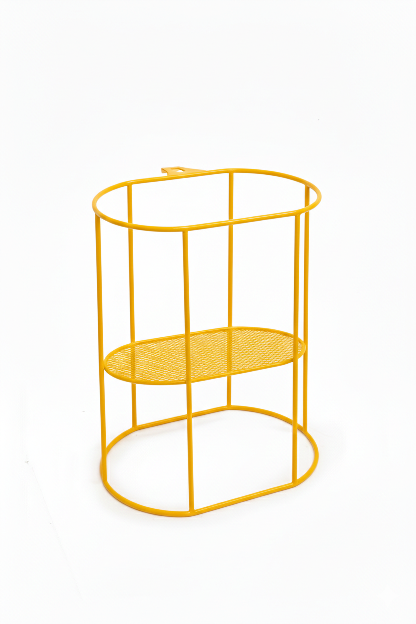 Struttura da terra alta in metallo Tinozza