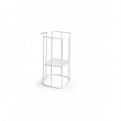 STRUTTURA DA TERRA ALTA IN METALLO BACILE CUBO