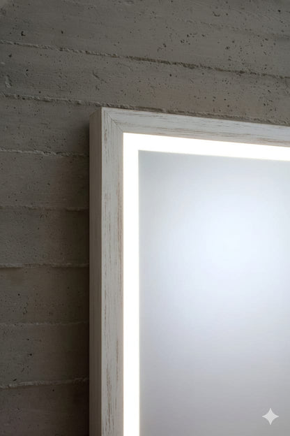 HOLZBODENMÖBEL MIT SPIEGEL TELA TINOZZA