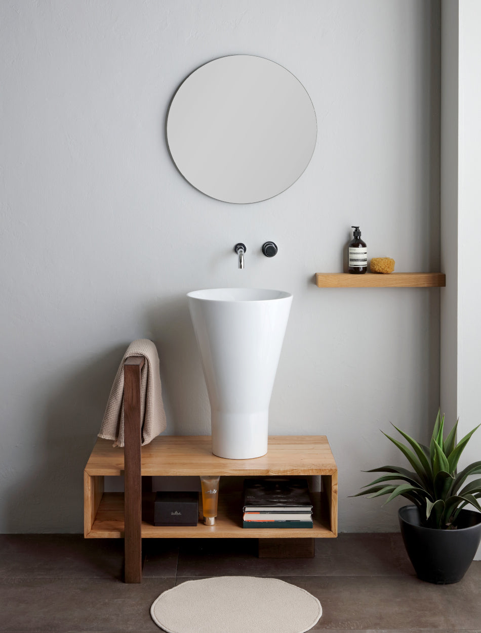 COMPOSIZIONE MOBILE CARIOLA CON LAVABO TORCIONE